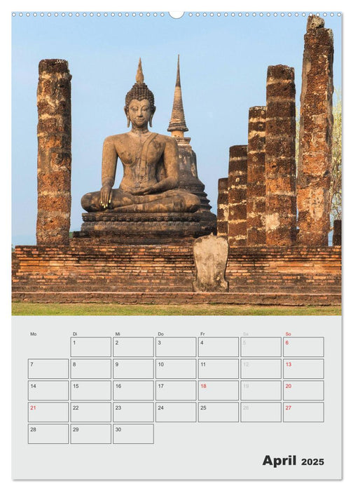 BUDDHA - Das sanfte Lächeln (CALVENDO Premium Wandkalender 2025)