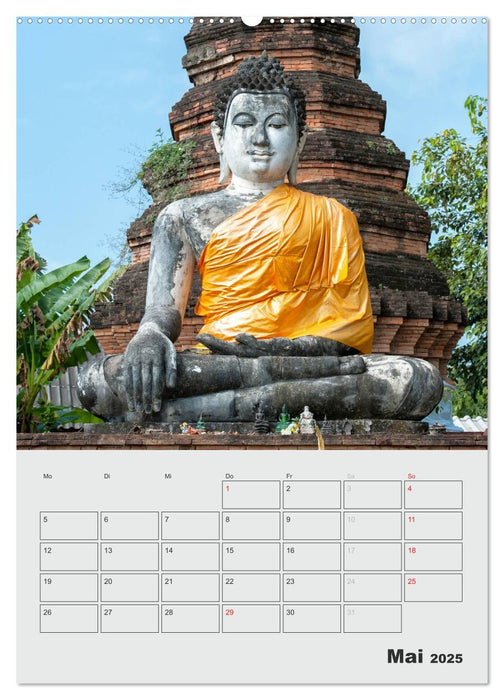 BUDDHA - Das sanfte Lächeln (CALVENDO Premium Wandkalender 2025)