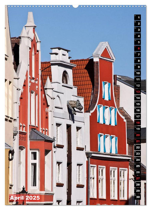 Zauberhaftes Wismar (CALVENDO Premium Wandkalender 2025)