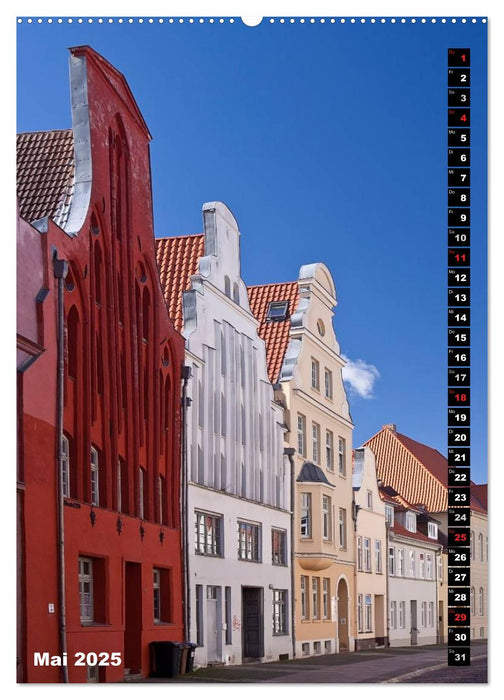 Zauberhaftes Wismar (CALVENDO Premium Wandkalender 2025)