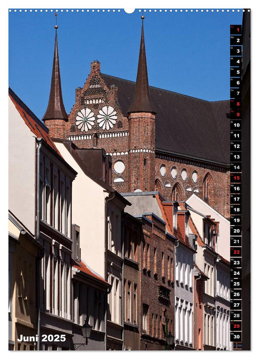 Zauberhaftes Wismar (CALVENDO Premium Wandkalender 2025)