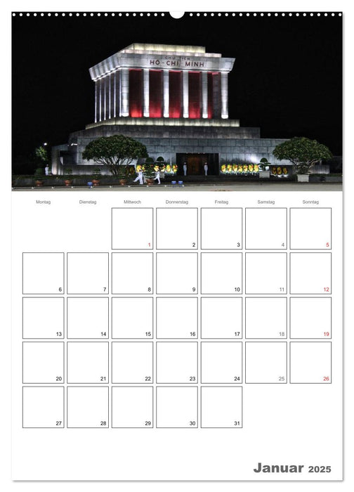 Vietnam 2025 Land der Kontraste (CALVENDO Premium Wandkalender 2025)