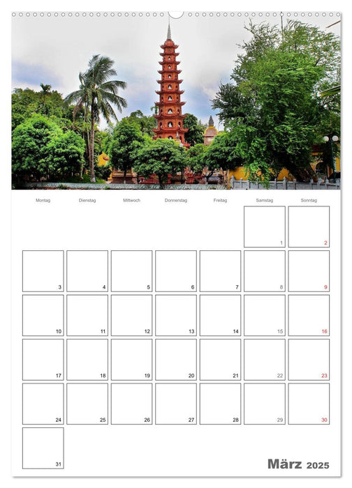 Vietnam 2025 Land der Kontraste (CALVENDO Premium Wandkalender 2025)