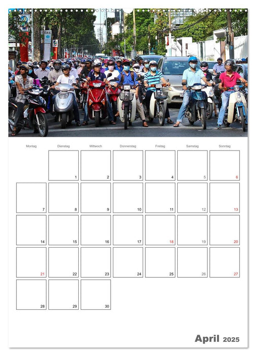 Vietnam 2025 Land der Kontraste (CALVENDO Premium Wandkalender 2025)