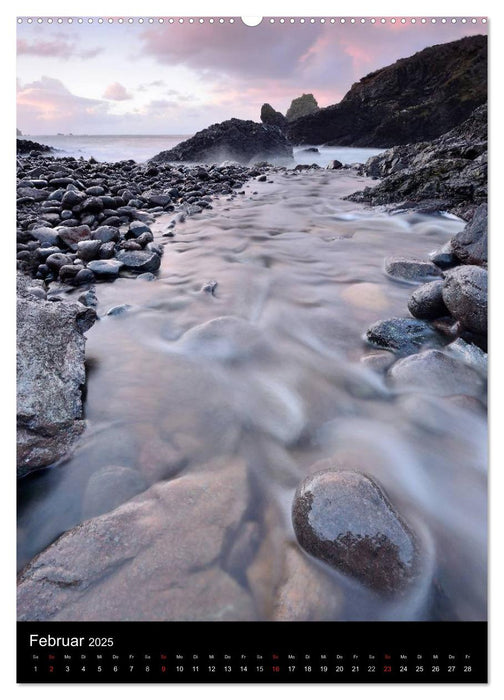 Cornwall - Die Schönheit der Küste (CALVENDO Premium Wandkalender 2025)