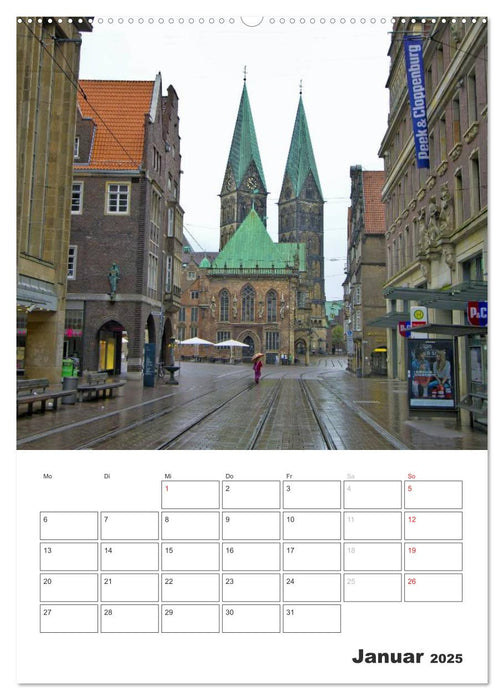 Highlights in Bremen (CALVENDO Wandkalender 2025)