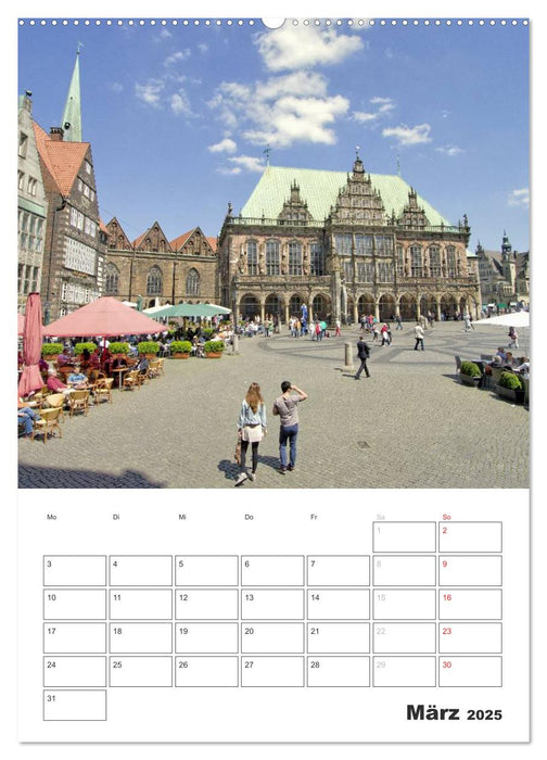 Highlights in Bremen (CALVENDO Wandkalender 2025)