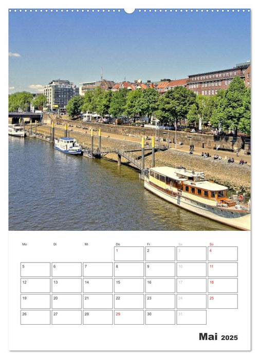 Highlights in Bremen (CALVENDO Wandkalender 2025)