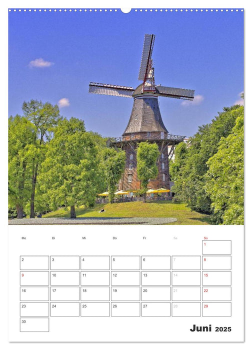 Highlights in Bremen (CALVENDO Wandkalender 2025)