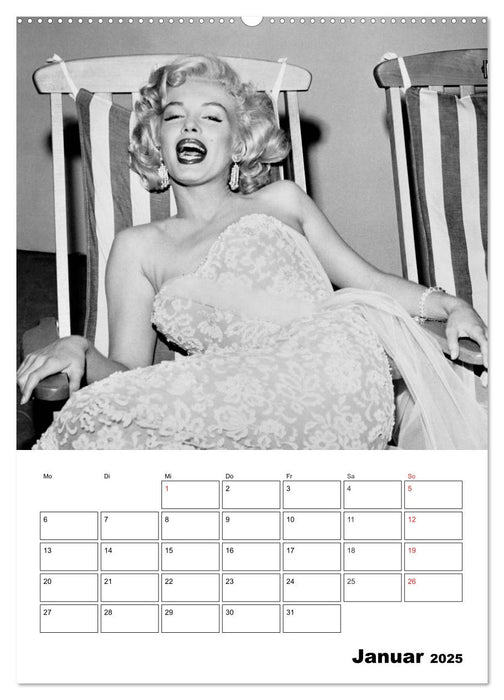 Marilyn Monroe. Weltstar und Sexsymbol (CALVENDO Premium Wandkalender 2025)