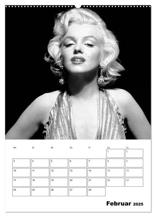 Marilyn Monroe. Weltstar und Sexsymbol (CALVENDO Premium Wandkalender 2025)