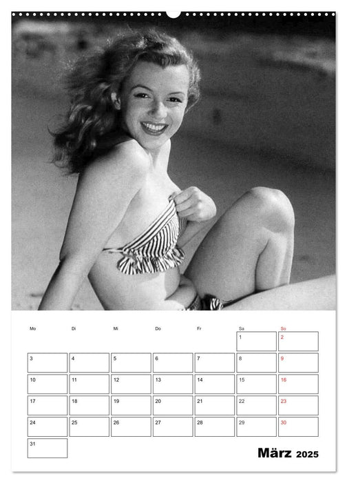 Marilyn Monroe. Weltstar und Sexsymbol (CALVENDO Premium Wandkalender 2025)