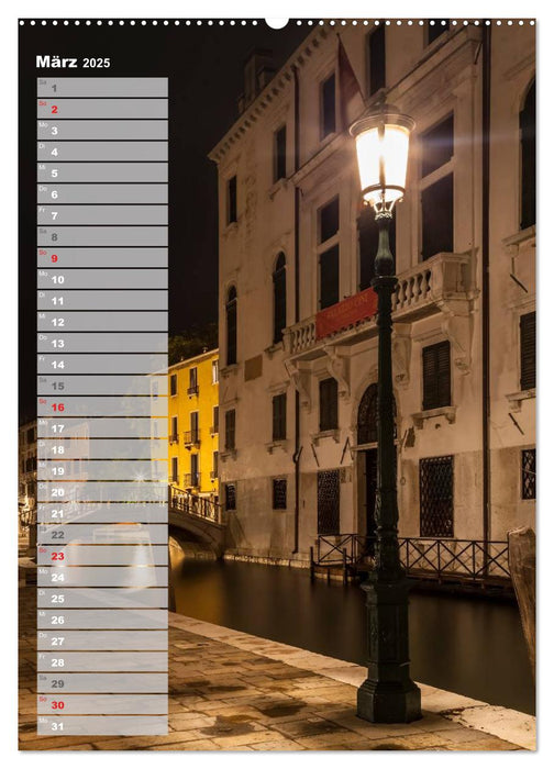 VENEDIG Klassische Momente (CALVENDO Premium Wandkalender 2025)