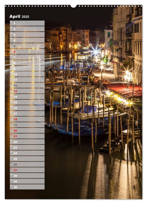 VENEDIG Klassische Momente (CALVENDO Premium Wandkalender 2025)