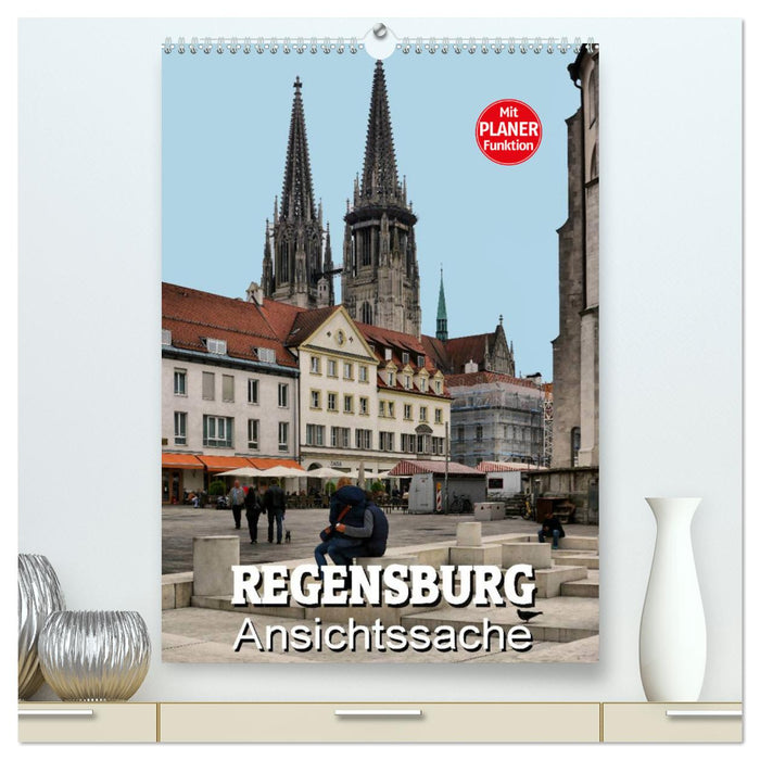 Regensburg - Ansichtssache (CALVENDO Premium Wandkalender 2025)