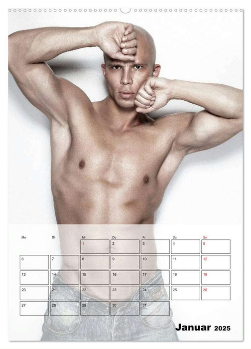 Männer - Sexy und kraftvoll (CALVENDO Premium Wandkalender 2025)