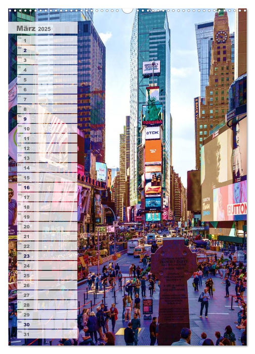 New York - Manhattan (CALVENDO Wandkalender 2025)