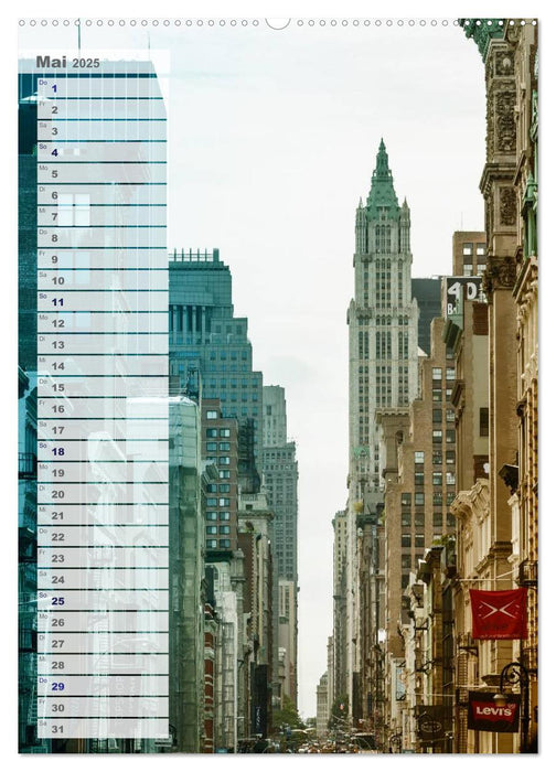 New York - Manhattan (CALVENDO Wandkalender 2025)