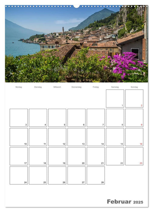 GARDASEE Terminplaner (CALVENDO Premium Wandkalender 2025)