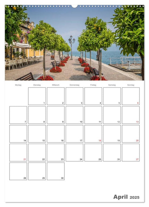 GARDASEE Terminplaner (CALVENDO Premium Wandkalender 2025)