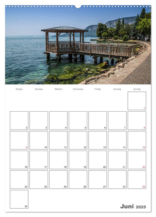 GARDASEE Terminplaner (CALVENDO Premium Wandkalender 2025)