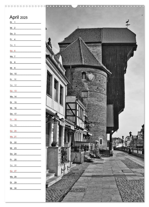 Danzig - Historischer Stadtkern (CALVENDO Premium Wandkalender 2025)