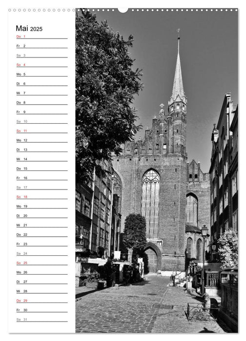 Danzig - Historischer Stadtkern (CALVENDO Premium Wandkalender 2025)