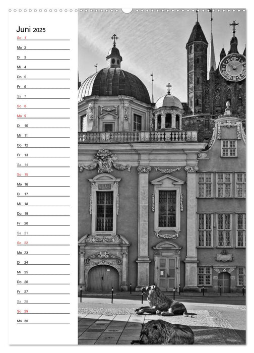 Danzig - Historischer Stadtkern (CALVENDO Premium Wandkalender 2025)