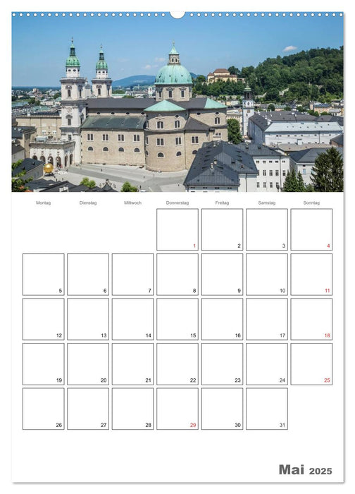 Bezauberndes SALZBURG / Terminplaner (CALVENDO Premium Wandkalender 2025)