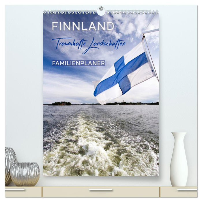 FINNLAND Traumhafte Landschaften / Familienplaner (CALVENDO Premium Wandkalender 2025)