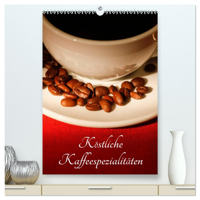 Köstliche Kaffeespezialitäten (CALVENDO Premium Wandkalender 2025)