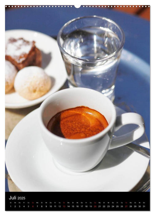 Köstliche Kaffeespezialitäten (CALVENDO Premium Wandkalender 2025)