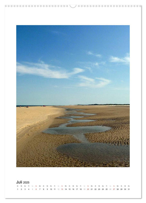 Borkum - Inselträume an der Nordsee (CALVENDO Premium Wandkalender 2025)