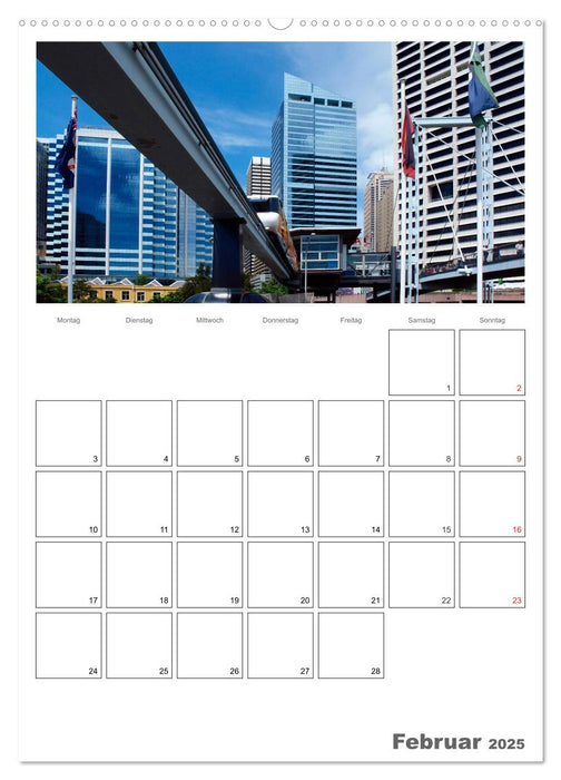 SYDNEY Terminplaner (CALVENDO Premium Wandkalender 2025)