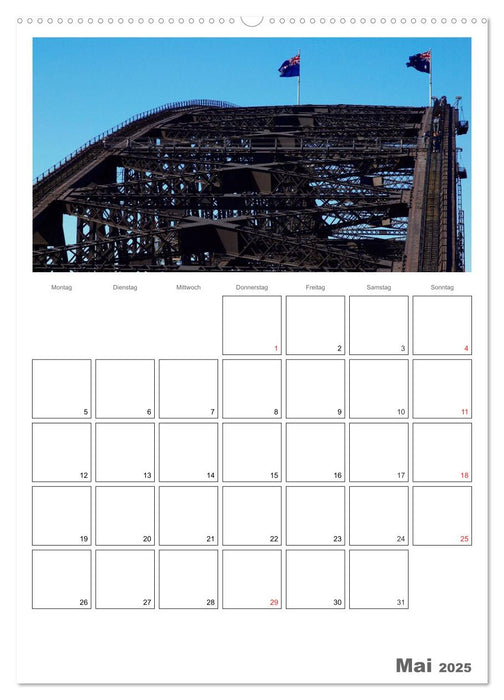 SYDNEY Terminplaner (CALVENDO Premium Wandkalender 2025)