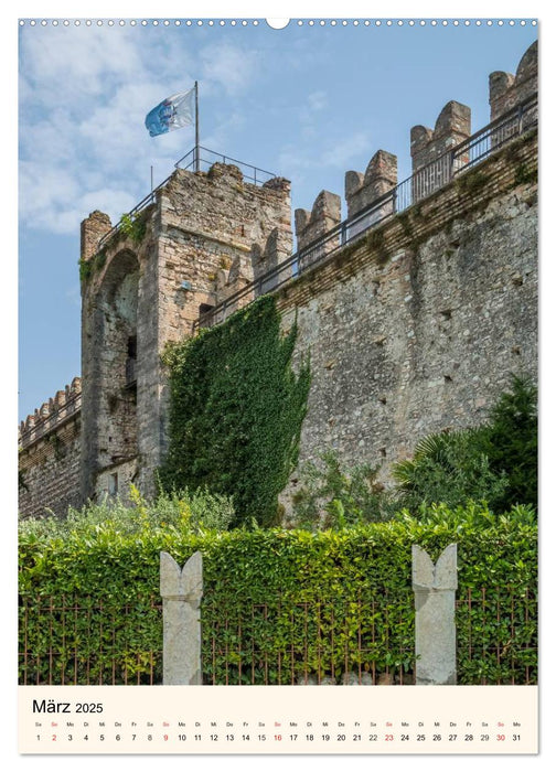 GARDASEE Orte am bezaubernden Ostufer (CALVENDO Premium Wandkalender 2025)