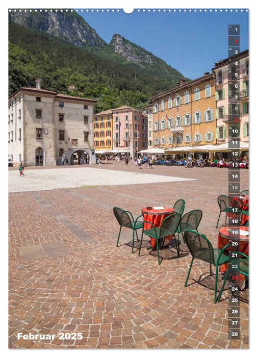 IDYLLISCHER GARDASEE Riva del Garda und Torbole (CALVENDO Premium Wandkalender 2025)