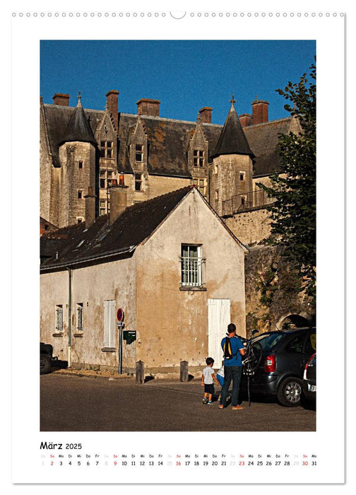 Loire - Eine faszinierende Kulturlandschaft (CALVENDO Premium Wandkalender 2025)