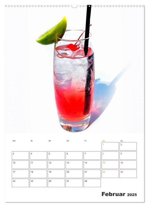 Coole Drinks (CALVENDO Premium Wandkalender 2025)