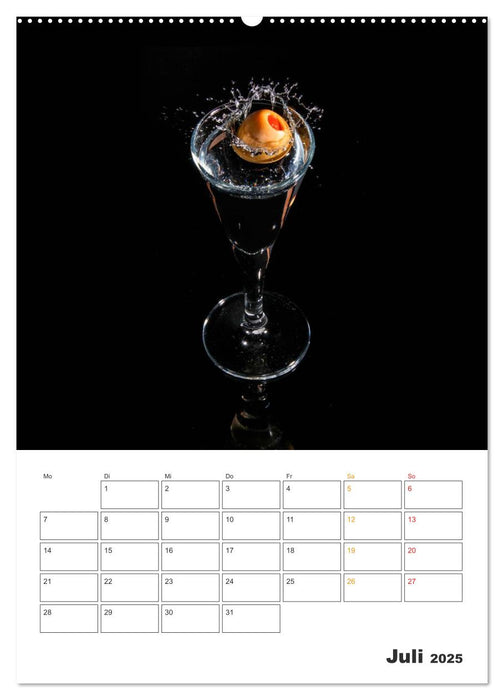 Coole Drinks (CALVENDO Premium Wandkalender 2025)