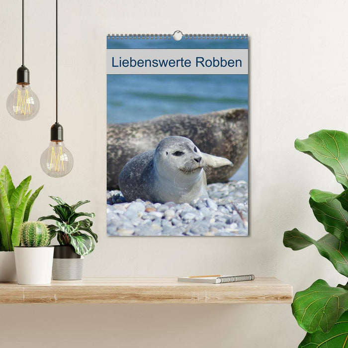 Liebenswerte Robben (CALVENDO Wandkalender 2025)