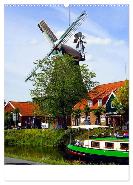 Windmühlen in Norddeutschland (CALVENDO Premium Wandkalender 2025)