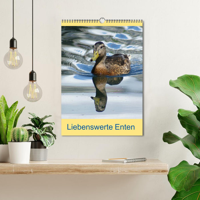 Liebenswerte Enten (CALVENDO Wandkalender 2025)