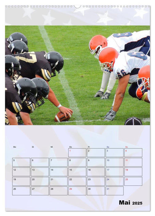 American Football - Kickoff (CALVENDO Wandkalender 2025)