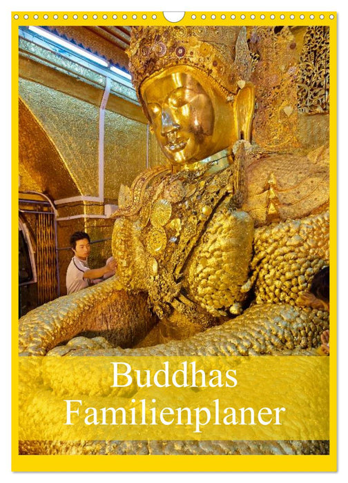 Buddhas Familienplaner (CALVENDO Wandkalender 2025)