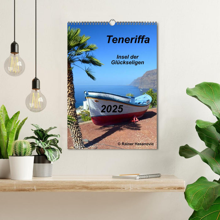 Teneriffa - Insel der Glückseligen (CALVENDO Wandkalender 2025)