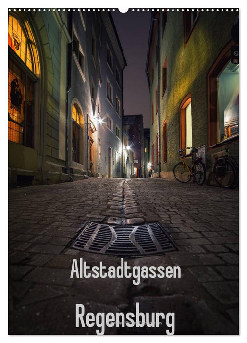 Altstadtgassen Regensburg (CALVENDO Wandkalender 2025)