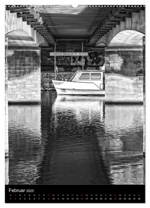 Mülheim an der Ruhr Edition Black & White 2025 (CALVENDO Premium Wandkalender 2025)