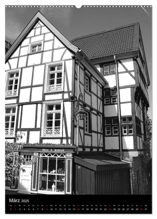 Mülheim an der Ruhr Edition Black & White 2025 (CALVENDO Premium Wandkalender 2025)