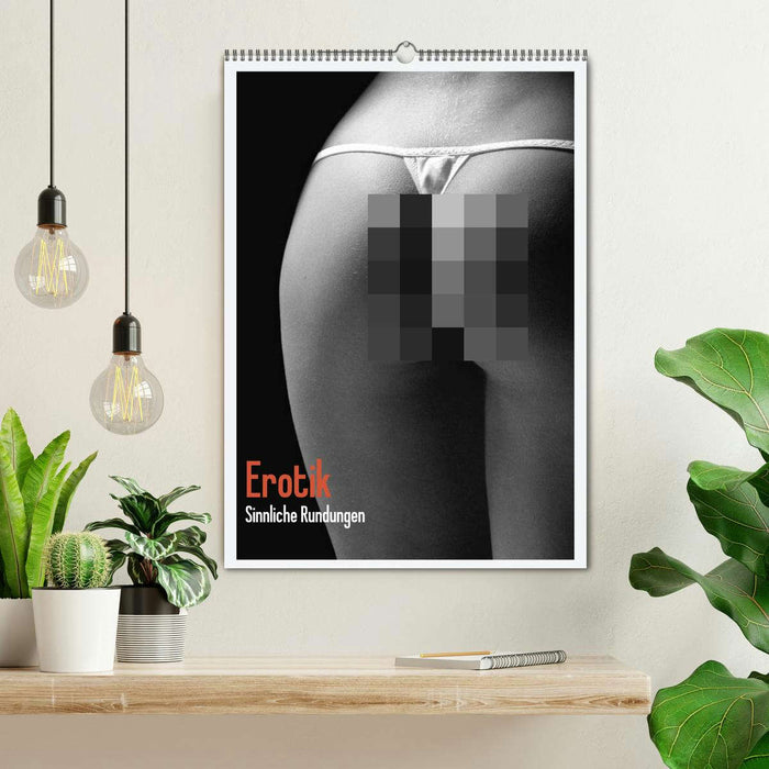 Erotik. Sinnliche Rundungen (CALVENDO Wandkalender 2025)